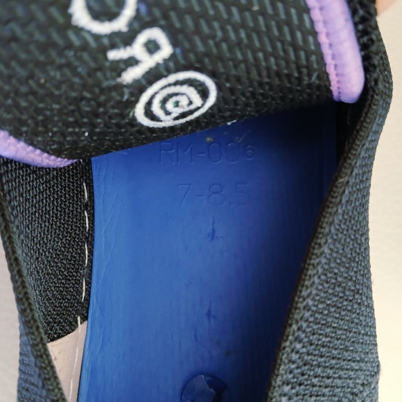 Navy Blue ROTHY’S Slip-Ons for Women Fashion Size 7-8.5. - Picture 4 of 6